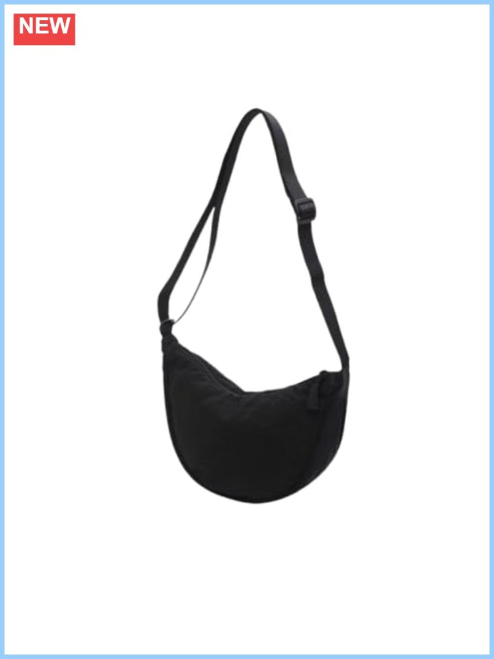Crescent Crossbody Bag Lightweight Sling Shoulder Purse Travel Work